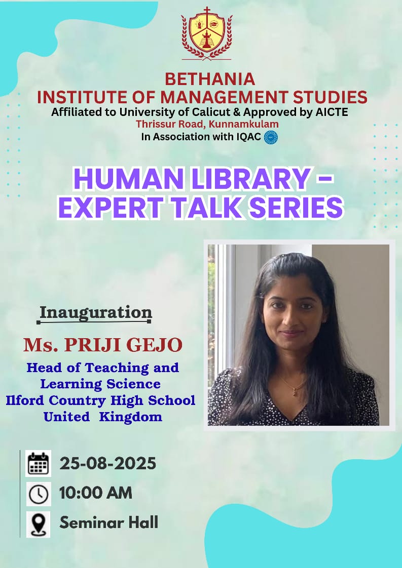 Expert Talk on Human Library 