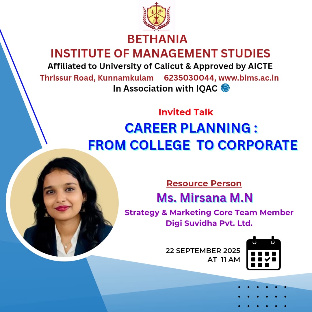 Expert Talk on Career Planning 